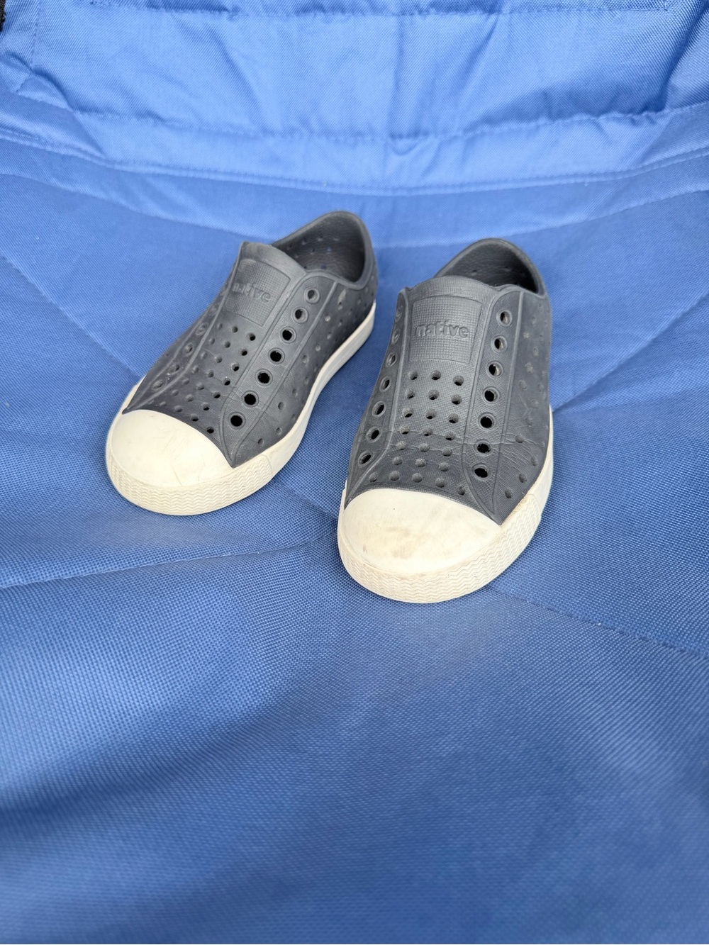 Toddler boy Black Native slip-on